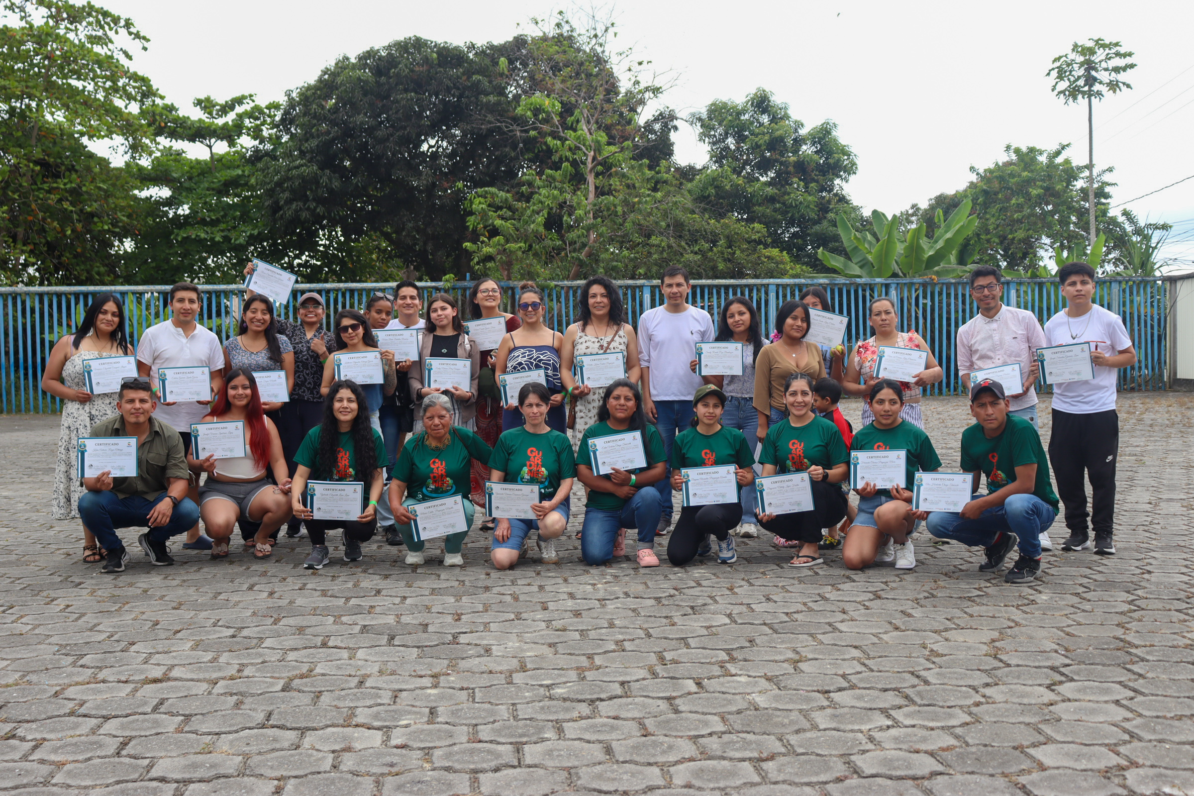 Jóvenes y mujeres culminan la «Escuela de Liderazgo Ambiental» con acciones por el cuidado del territorio