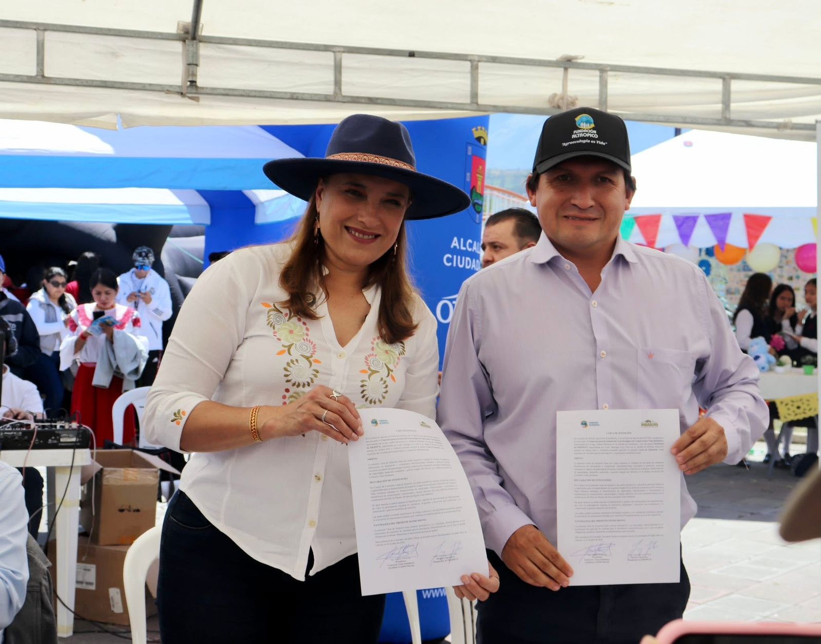 Firma de convenio fortalece la conservación del Taita Imbabura